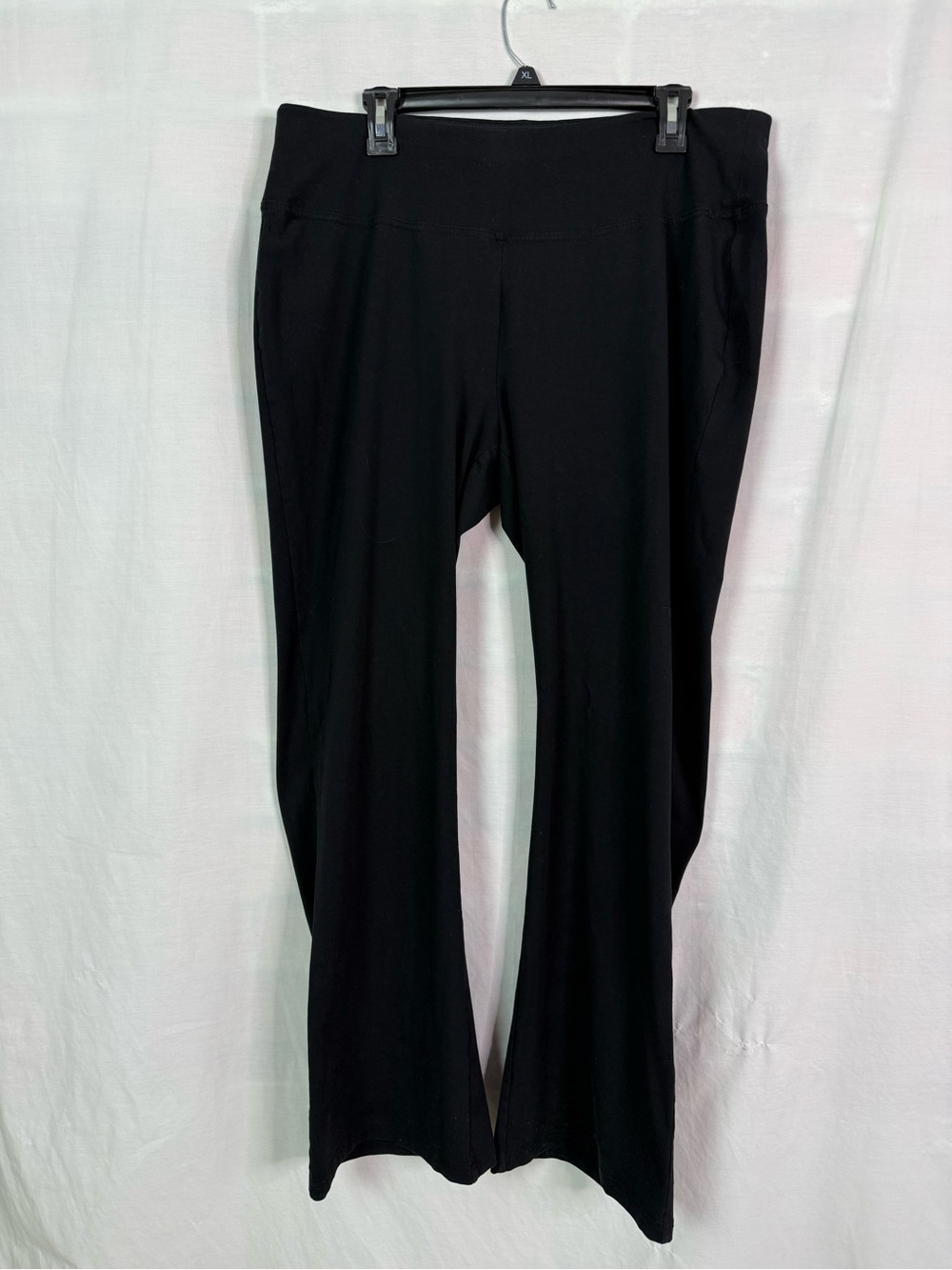 Avenue AVE Leisure Black Bootleg Stretch Legging Pants 18/20